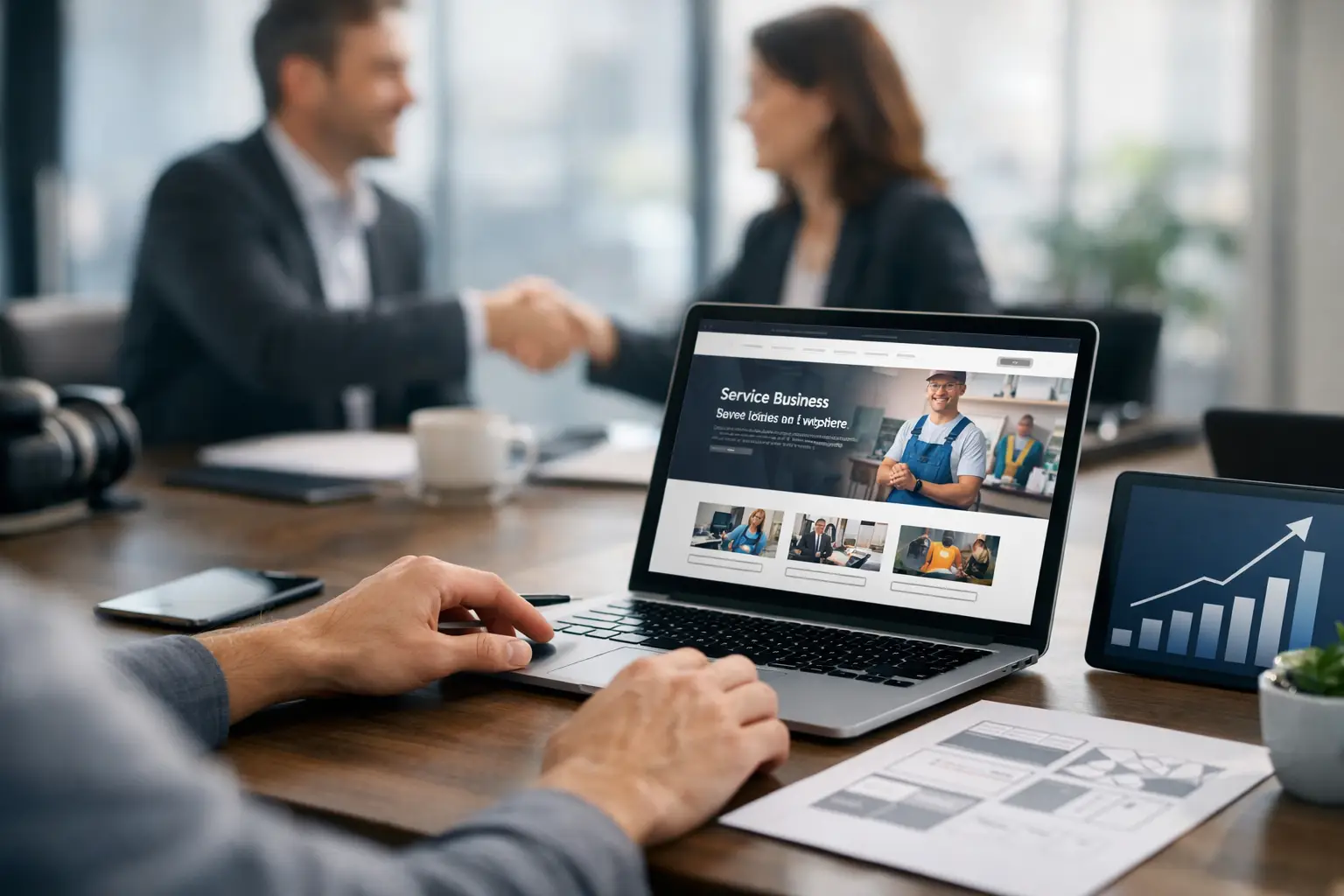 Website Design for Service Businesses That Converts
