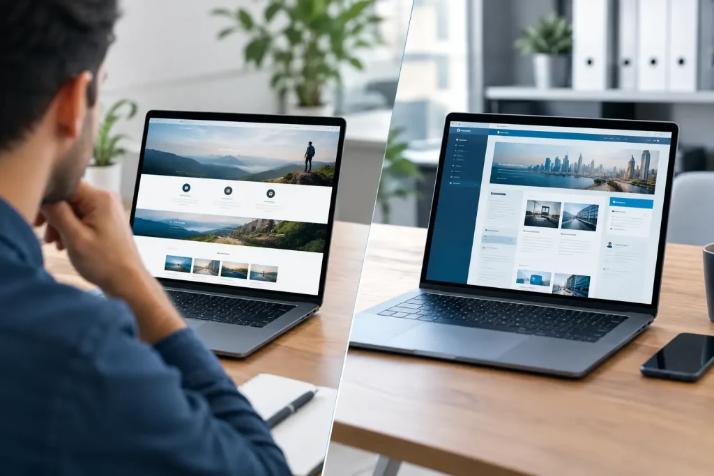 Single Page vs Multi Page Website - Which Fits?